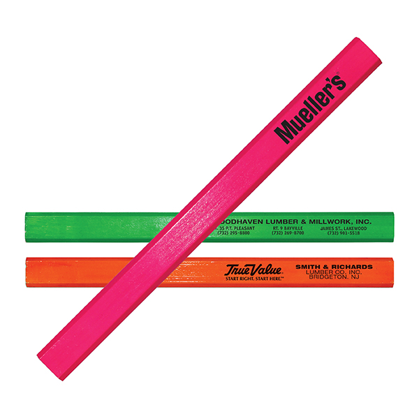 Fluorescent Finish Carpenter Pencil - 20412-neon-orange_5