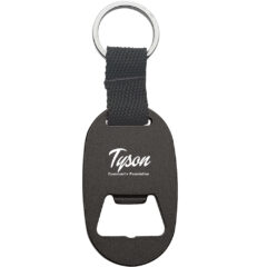 Metal Key Tag With Bottle Opener - 2080_BLK_Laser