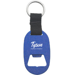 Metal Key Tag With Bottle Opener - 2080_BLU_Laser