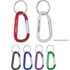 Carabiner With Split Ring – 8mm - 2082_group
