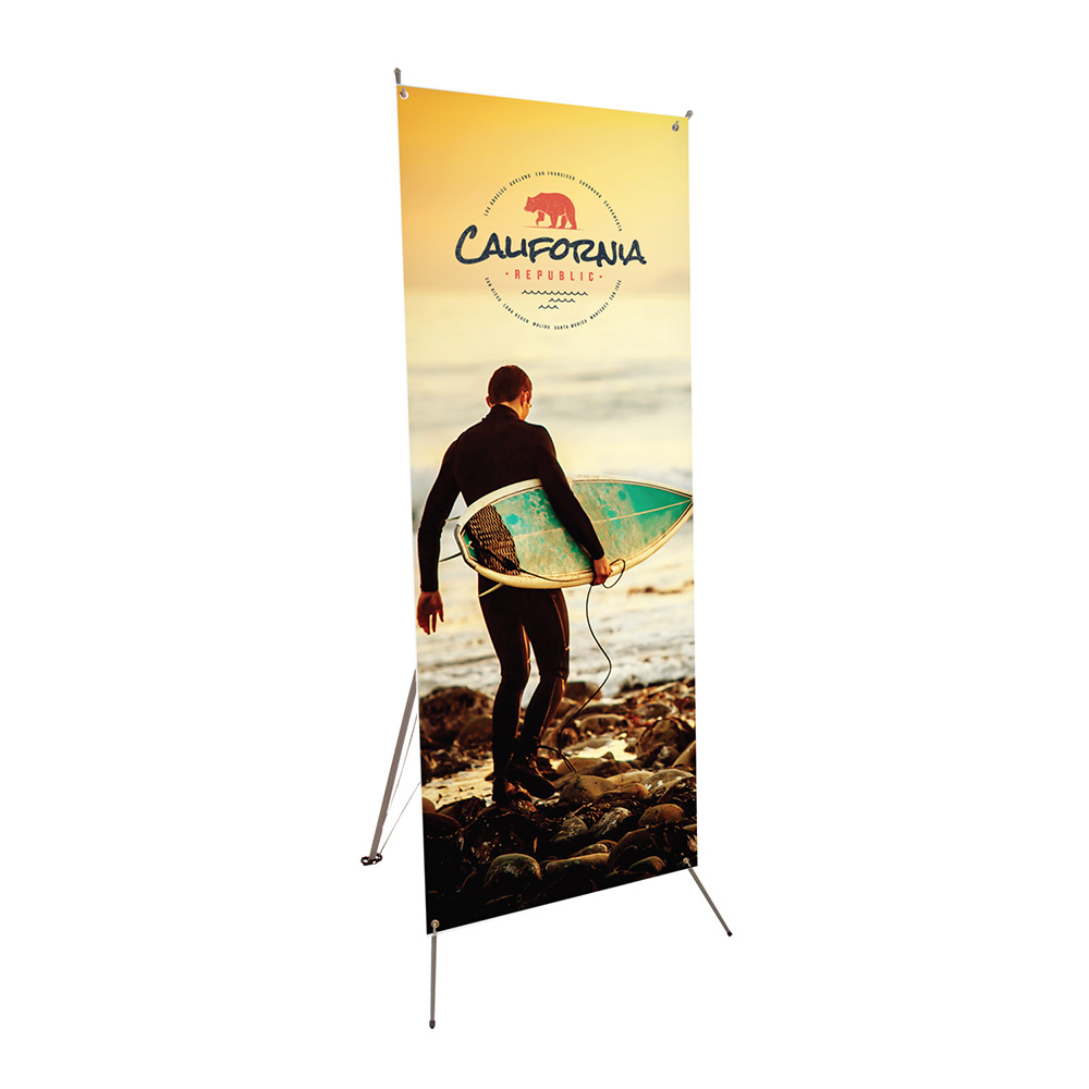Tripod Banner Display Kits – 24″ x 70″ - 210192_0