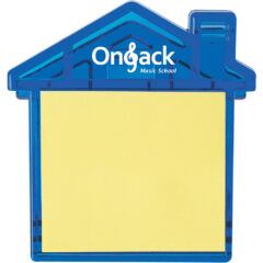 House Clip with Sticky Notes - 212_TRNBLU_Padprint