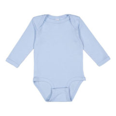 Rabbit Skins Infant Long Sleeve Baby Rib Bodysuit - 21588_f_fl