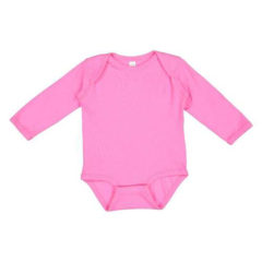 Rabbit Skins Infant Long Sleeve Baby Rib Bodysuit - 21591_f_fm