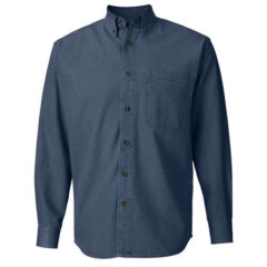 Sierra Pacific Long Sleeve Denim Dress Shirt - 22137_f_fm