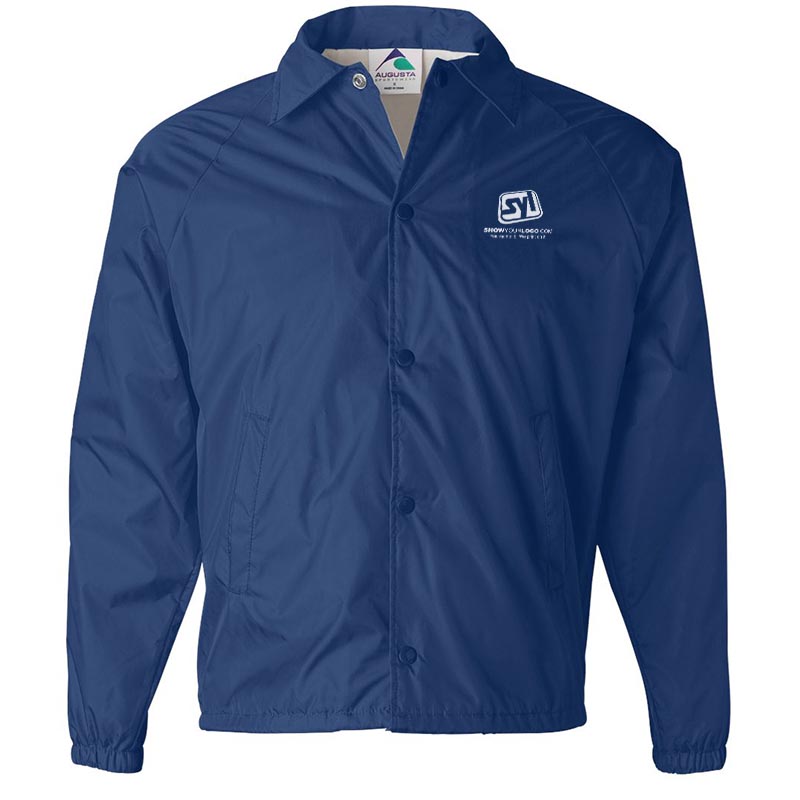 Augusta Coaches Jackets with Logo