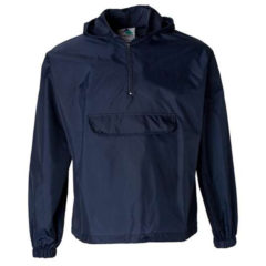 Augusta Sportswear Packable Half-Zip Hooded Pullover Jacket - 24366_f_fm