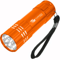 Aluminum LED Flashlight - 2509_ORN_Laser