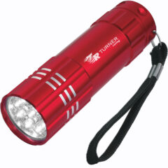 Aluminum LED Flashlight - 2509_RED_Laser