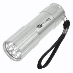 Aluminum LED Flashlight - 2509_SIL_Oxidation_Laser