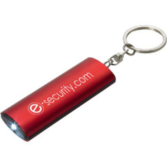 Aluminum Flashlight Keychain - 2526_RED_Laser