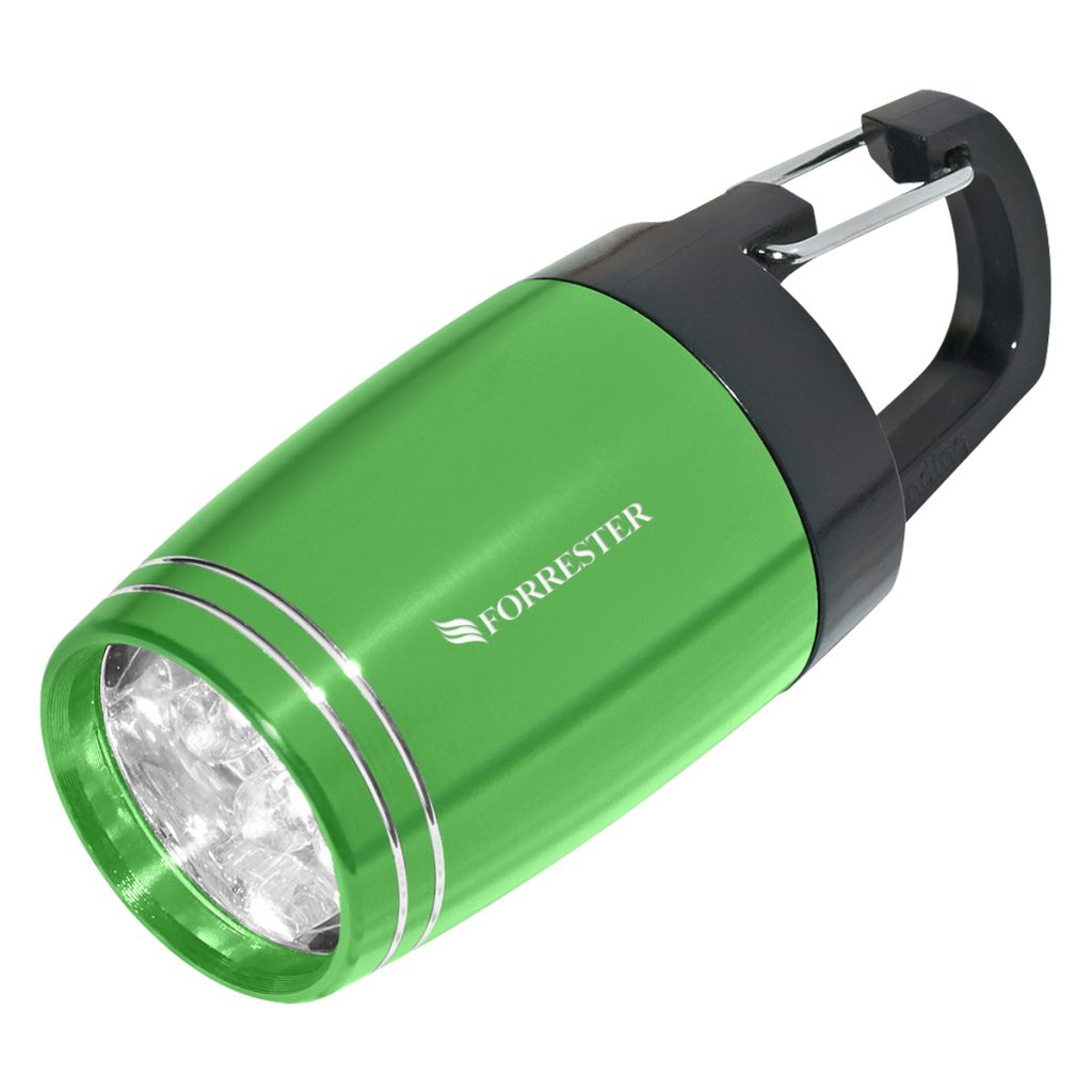Aluminum Clip Light – 6 LED - 2530_GRN_Laser
