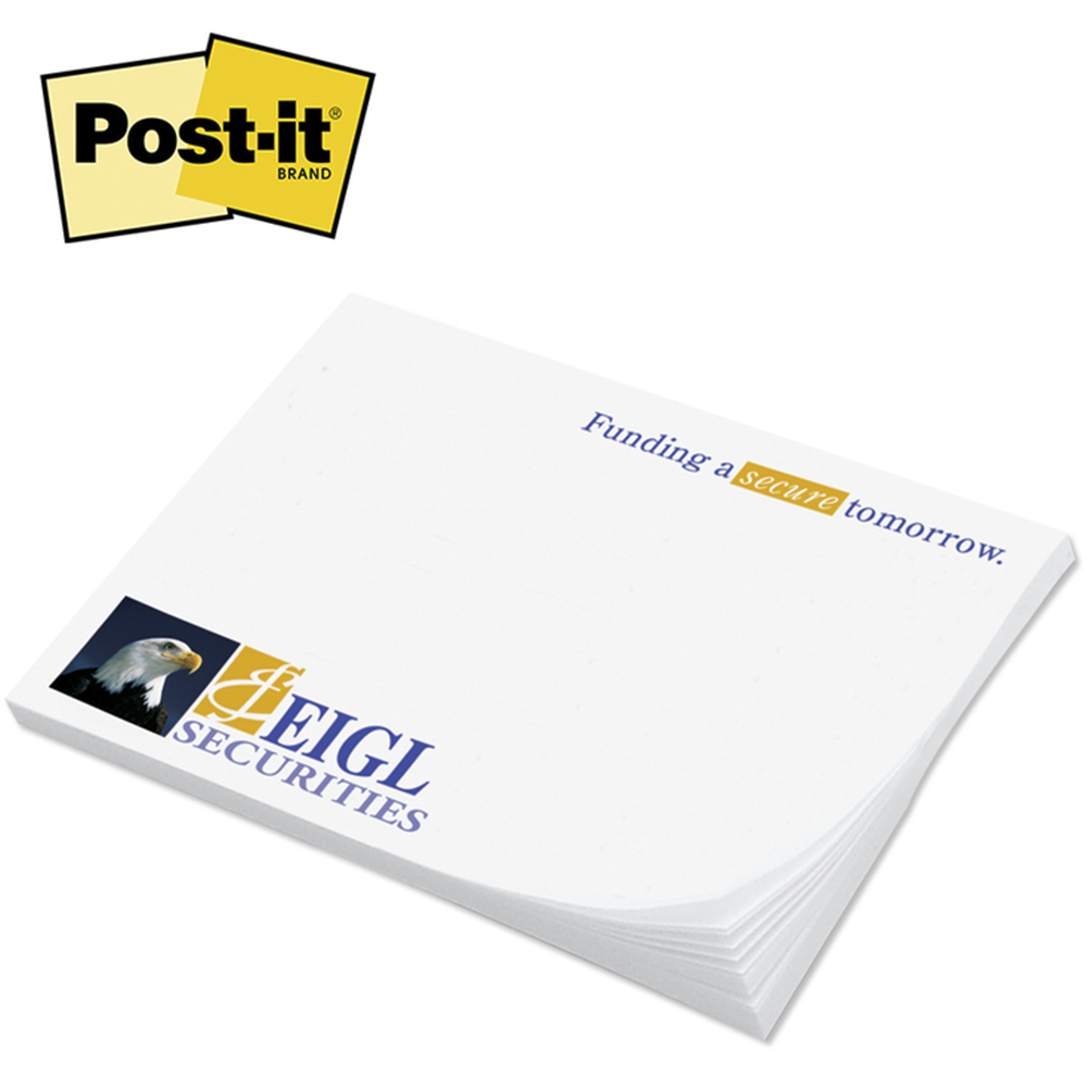 Post-it® Custom  Printed Notes – 3″ x 4″ - 266-1