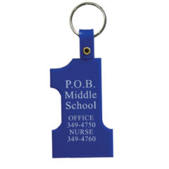 Number One Key Tag - 27001-blue