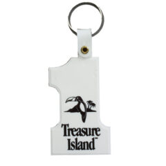 Number One Key Tag - 27001-white