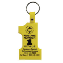 Number One Key Tag - 27001-yellow