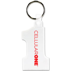 Number One Key Fob - 27051-clear_2
