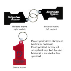 Number One Key Fob - 27051-translucent-red_7