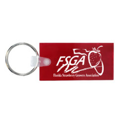 Rectangle Key Fob - 27070-translucent-red_2