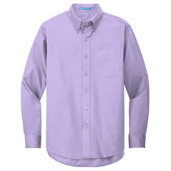 Port Authority® Long Sleeve Easy Care Shirt - 2716-BrtLvndr-5-S608BrtLvndrFlatFront3-337W
