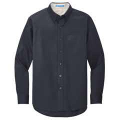 Port Authority® Long Sleeve Easy Care Shirt - 2716-ClsNvLtSt-5-S608ClsNvLtStFlatFront3-337W