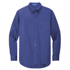 Port Authority® Long Sleeve Easy Care Shirt - 2716-MediBlue-5-S608MediBlueFlatFront3-337W