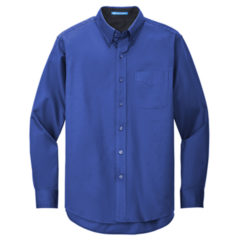 Port Authority® Long Sleeve Easy Care Shirt - 2716-RoyClsNvy-5-S608RoyClsNvyFlatFront3-337W