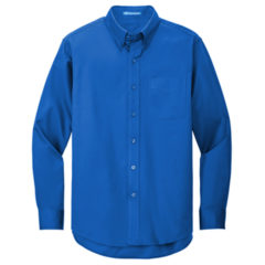 Port Authority® Long Sleeve Easy Care Shirt - 2716-StrongBlue-5-S608StrongBlueFlatFront3-337W