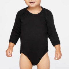 Rabbit Skins Infant Long Sleeve Baby Rib Bodysuit - 27980_omf_fm