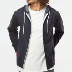 Independent Trading Co. Unisex Lightweight Full-Zip Hooded Sweatshirt - 29200_omf_fm