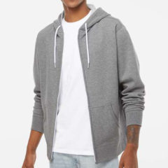 Independent Trading Co. Unisex Lightweight Full-Zip Hooded Sweatshirt - 29201_omf_fm