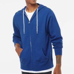 Independent Trading Co. Unisex Lightweight Full-Zip Hooded Sweatshirt - 29203_omf_fm