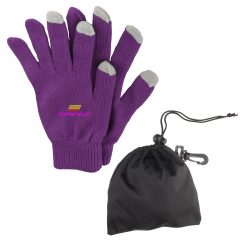 Touch Screen Gloves in Pouch - 2950_PURGRA_Optional_Colorbrite