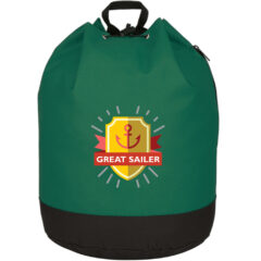 Bucket Bag Drawstring Backpack - 3012_GRN_Colorbrite