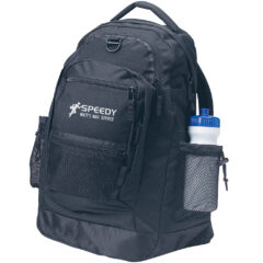 Sports Backpack - 3017_BLK_Silkscreen