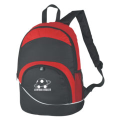 Curve Backpack - 3021_REDBLK_Silkscreen