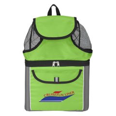 All-In-One Cooler Beach Backpack – 6 cans - 3026_LIM_Colorbrite