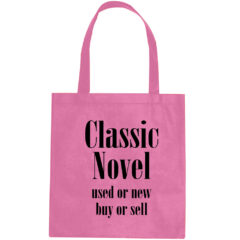 Non-Woven Promotional Tote Bag - 3030_PNK_Silkscreen