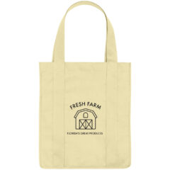 Non-Woven Shopper Tote Bag - 3031_NAT_Silkscreen