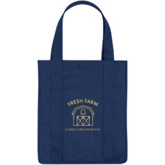 Non-Woven Shopper Tote Bag - 3031_NAV_Colorbrite