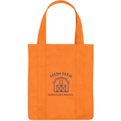 Non-Woven Shopper Tote Bag - 3031_ORN_Colorbrite