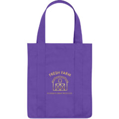 Non-Woven Shopper Tote Bag - 3031_PUR_Colorbrite