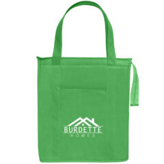 Non-Woven Insulated Shopper Tote Bag - 3037_GRK_Silkscreen
