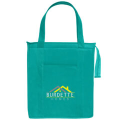 Non-Woven Insulated Shopper Tote Bag - 3037_TEA_Colorbrite