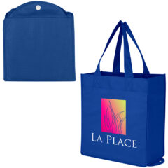 Non-Woven Foldable Shopper Tote - 3039_ROY_Optional_Colorbrite