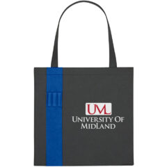 Non-Woven Colony Tote Bag - 3045_BLKROY_Colorbrite