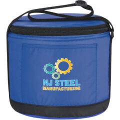 Cans-To-Go Round Cooler Bag – 6 cans - 3050_ROY_Colorbrite