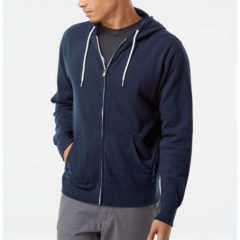 Independent Trading Co. Unisex Lightweight Full-Zip Hooded Sweatshirt - 30562_omf_fm