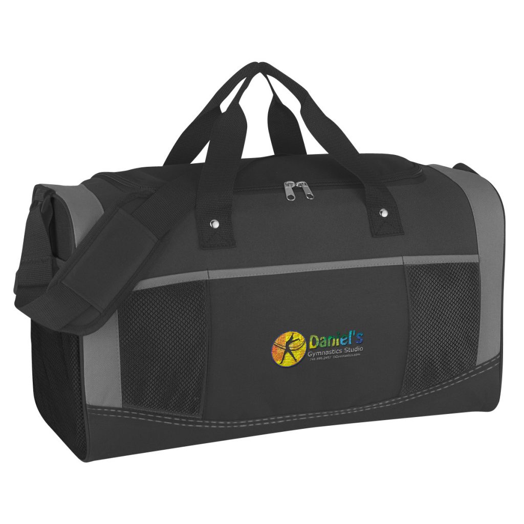 Quest Duffel - 3122_BLKBLK_Embroidery