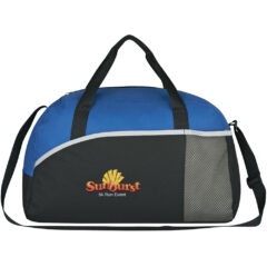 Executive Suite Duffel Bag - 3126_BLKROY_Embroidery